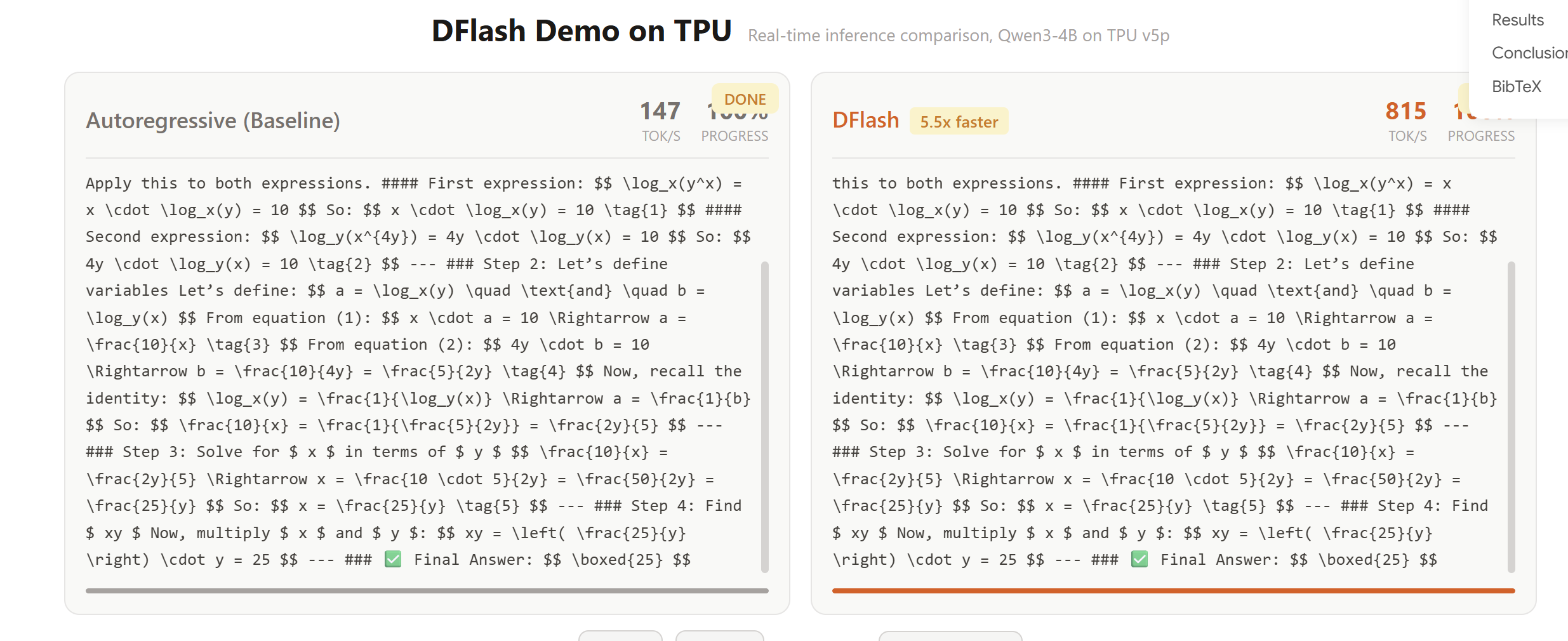 LLM Speculative Decoding on TPU (DFlash)